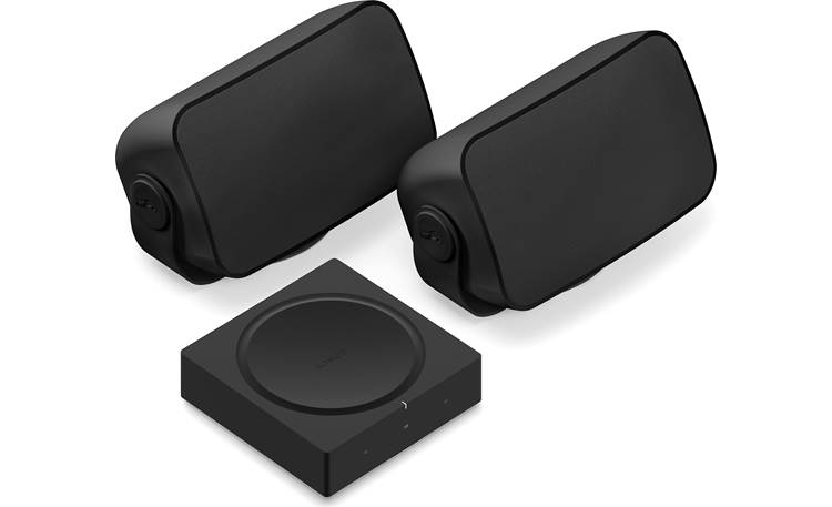 Amp for clearance outdoor speakers