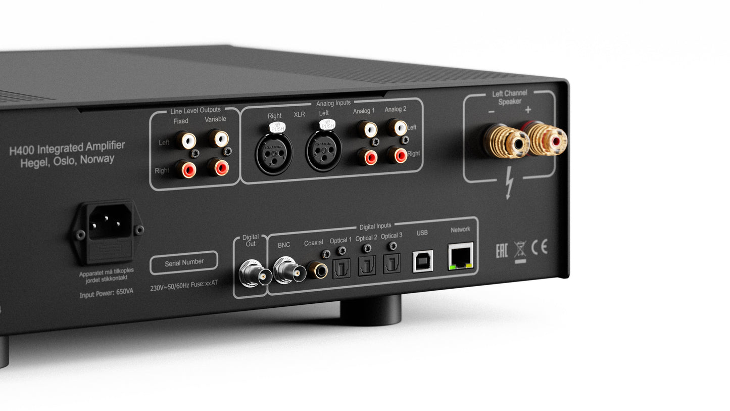 Hegel H400 Amplifier