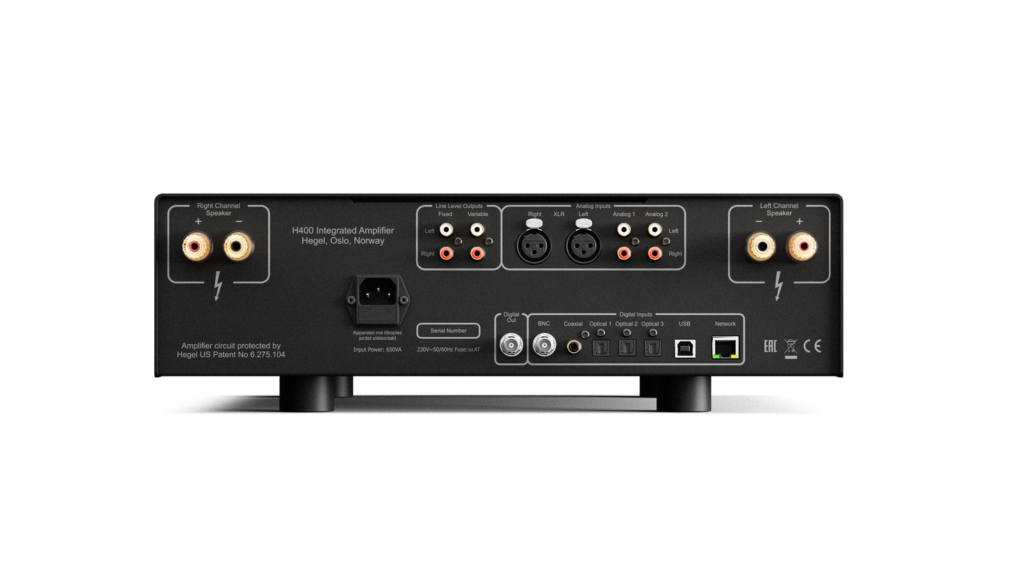 Hegel H400 Amplifier