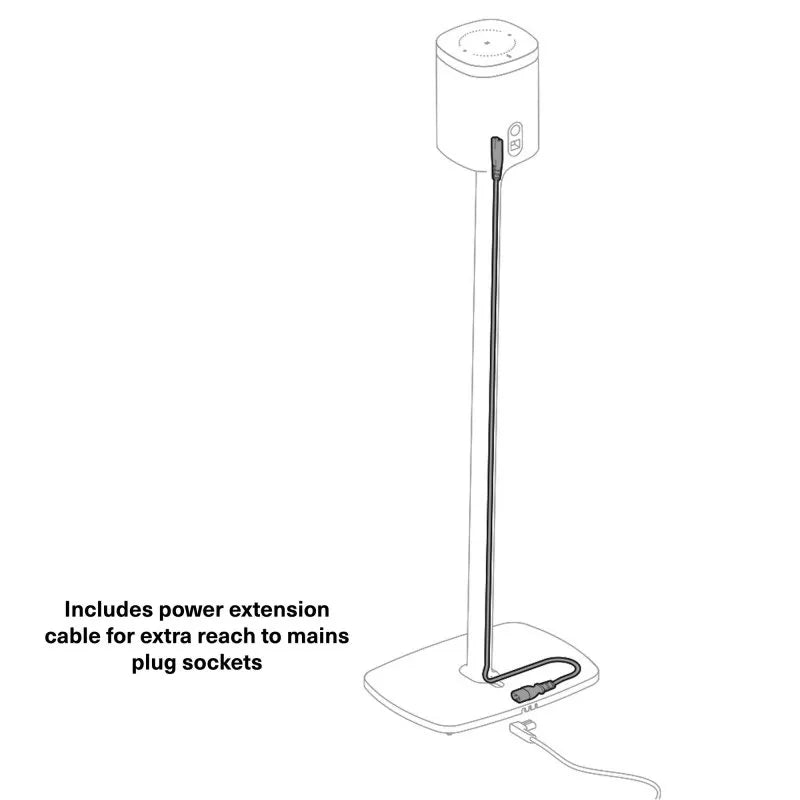 Flexson Floor Stand Sonos One/Play1 - Pair