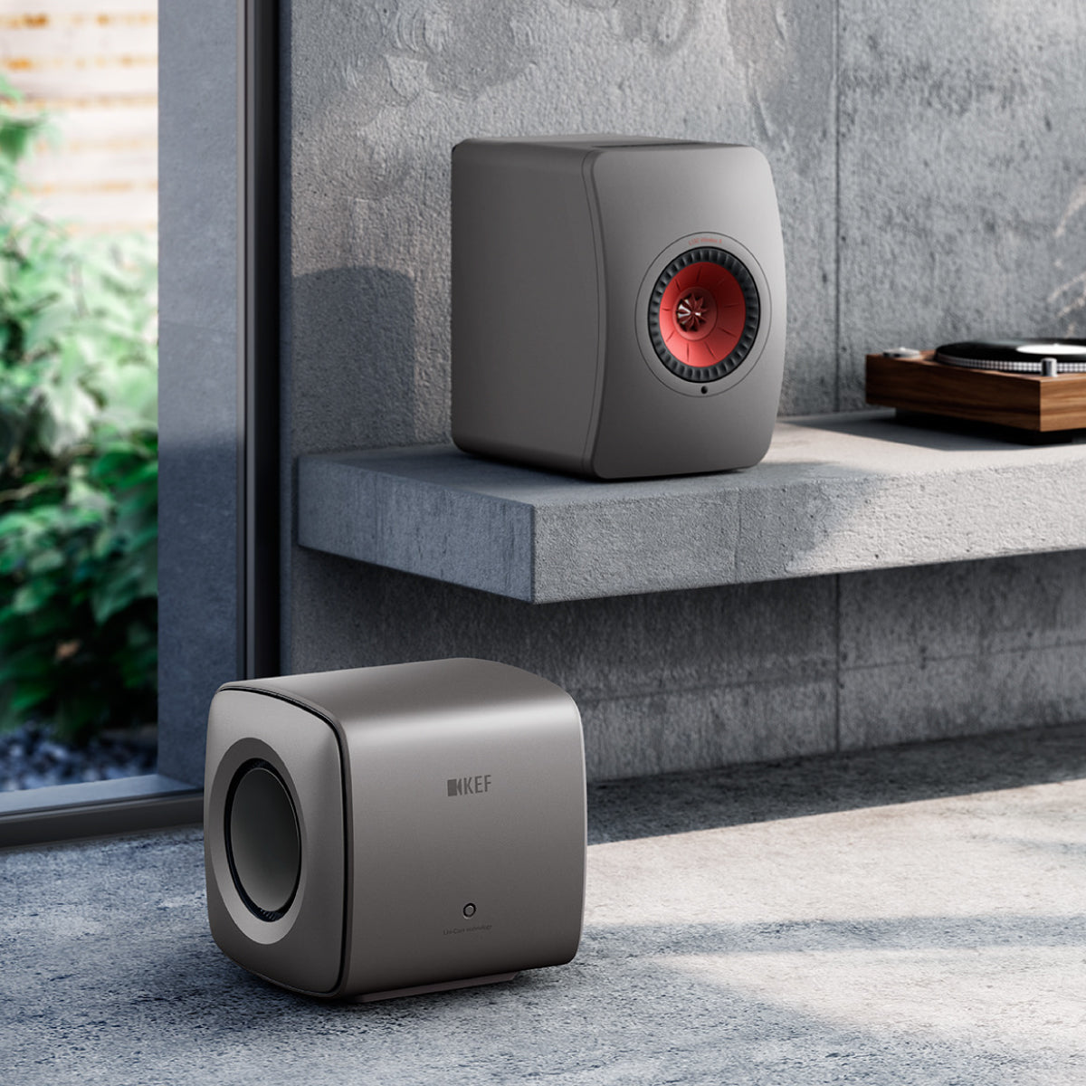 Kef hot sale bass speaker