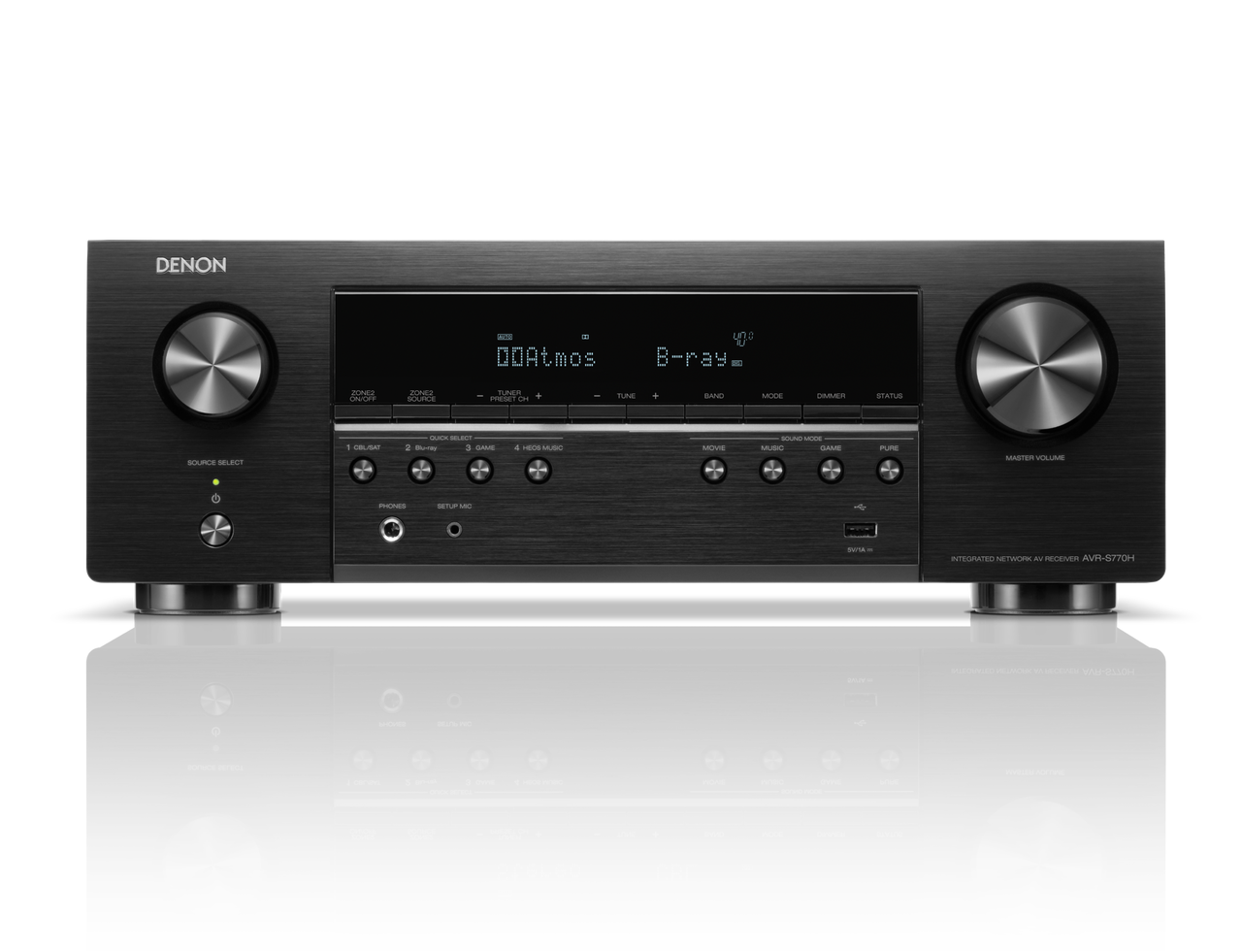 Denon AVR-S770H 8K 7.2 Channel AV Receiver