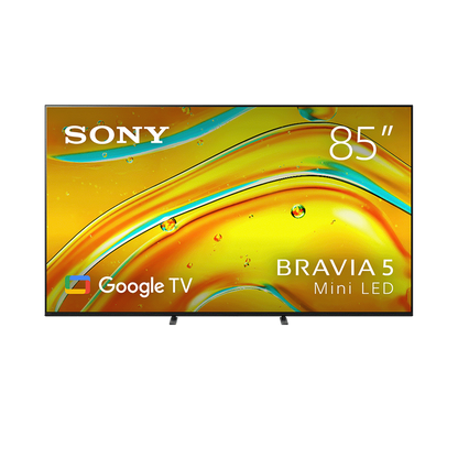 BRAVIA 5 | XR Processor | Mini LED | 4K Ultra HD | HDR | Google TV