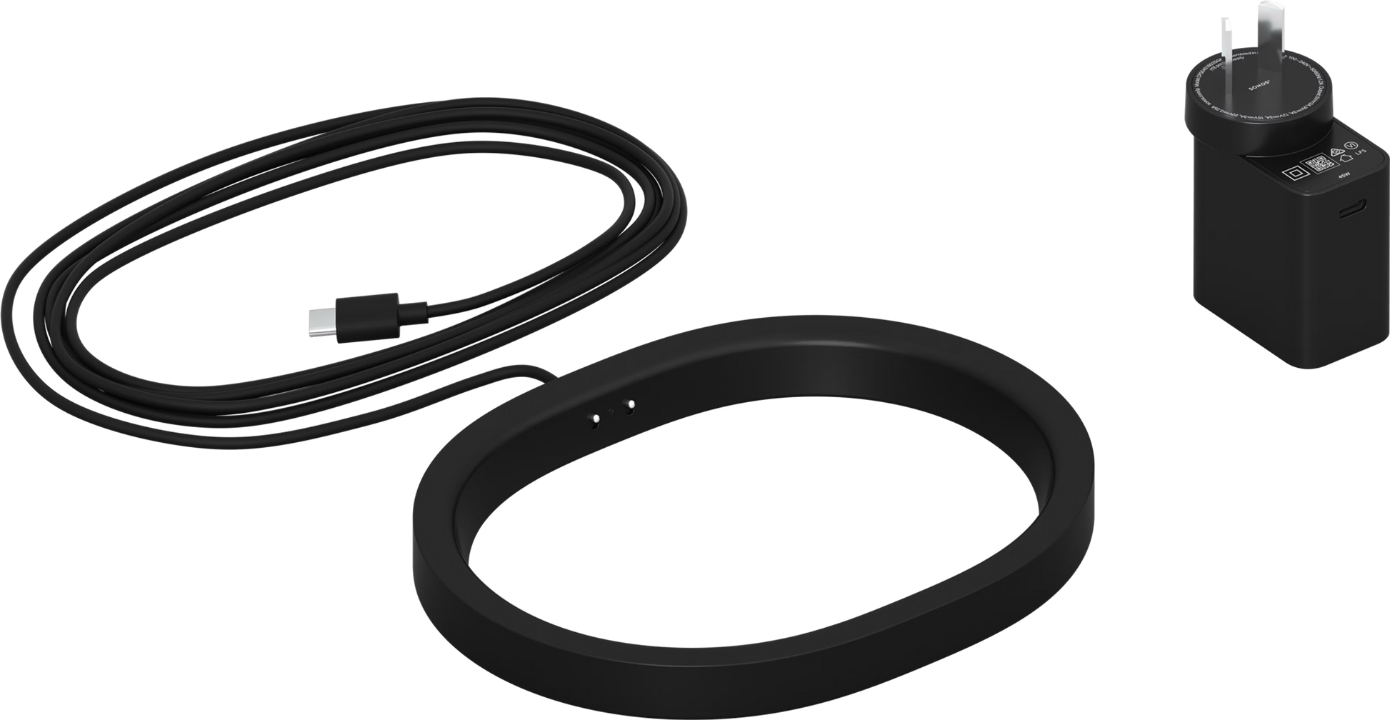 Sonos Charging Base accessories including charging cable and power adapter for Move and Move 2.