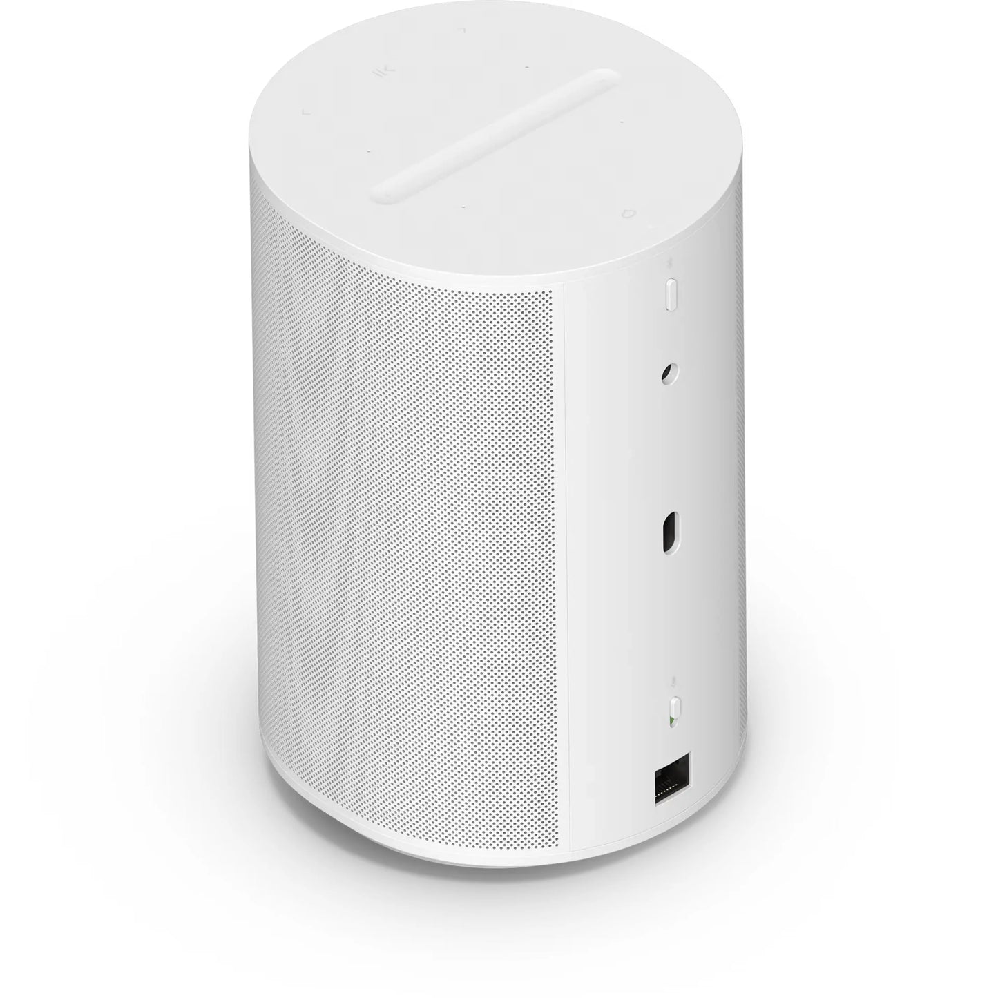 Era 100 Pro speaker featuring sleek design and ports for professional audio installation.
