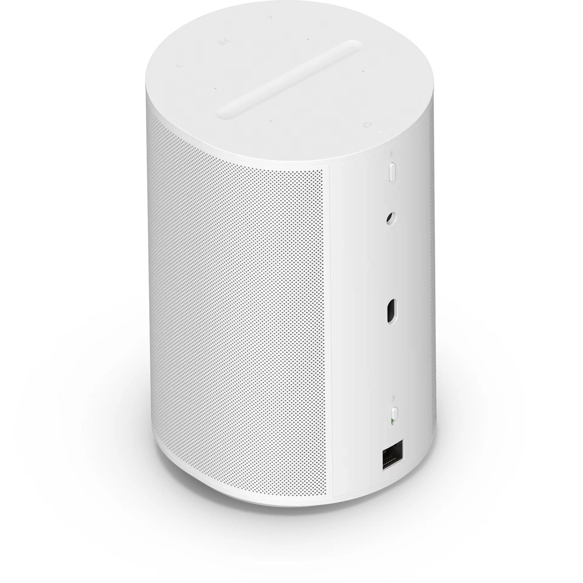 Era 100 Pro speaker featuring sleek design and ports for professional audio installation.