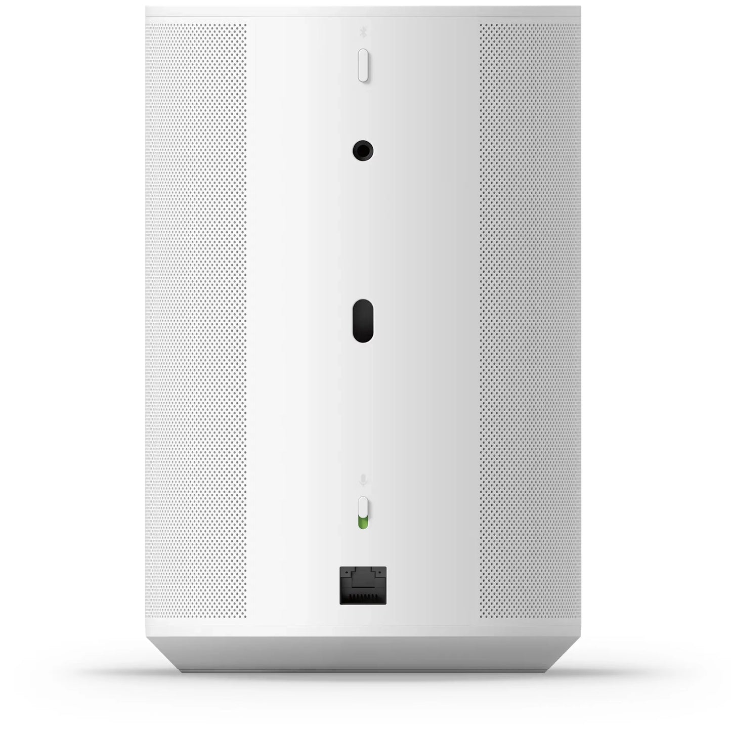 Back view of Era 100 Pro speaker showcasing ports and design features for professional audio installations.