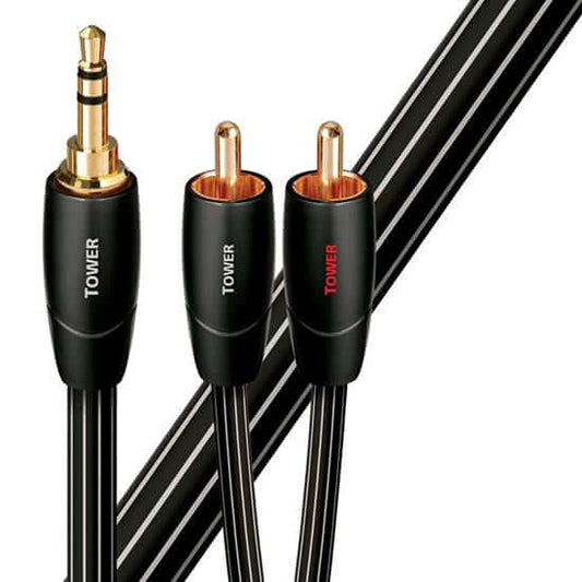 Audioquest - Tower 3.5mm To 2 RCA Cable